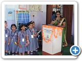 Welcome address given by Sree Shanthi Anand Vidyalaya school staffs 